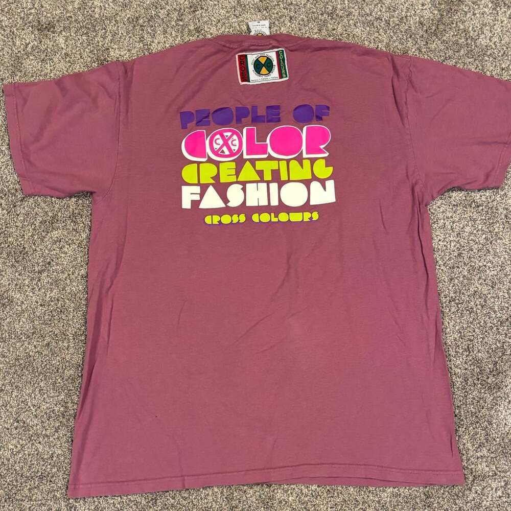 Cross Colours People Of Color Creating Fashion Size M T-Shirt